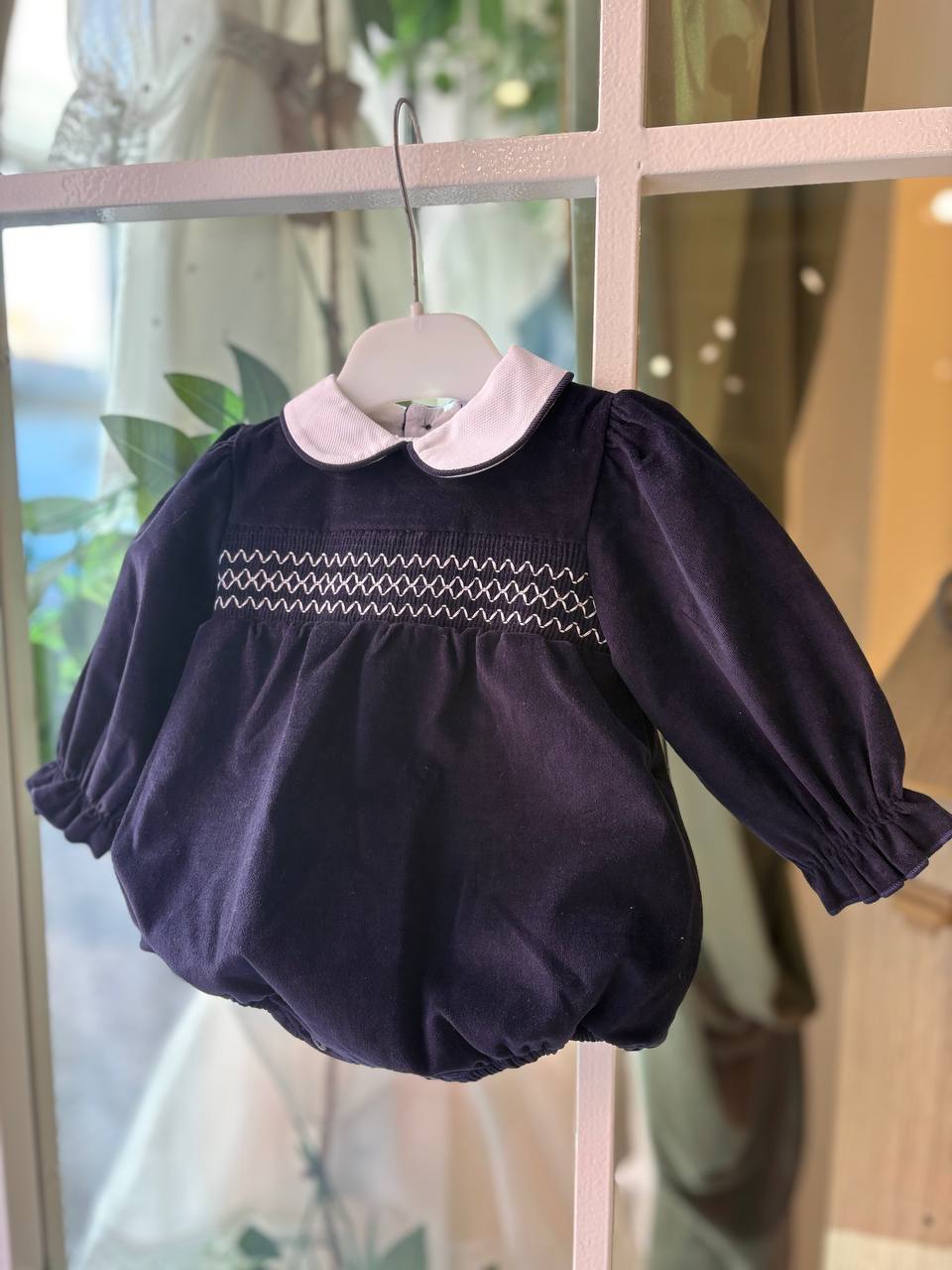 Pagliaccetto BLU PUNTO SMOCK