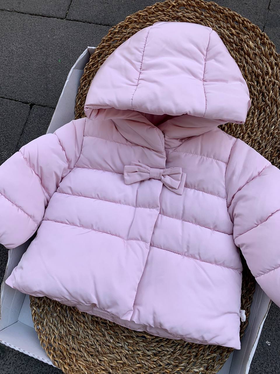 Giubbino ROSA FIOCCO MINIBANDA