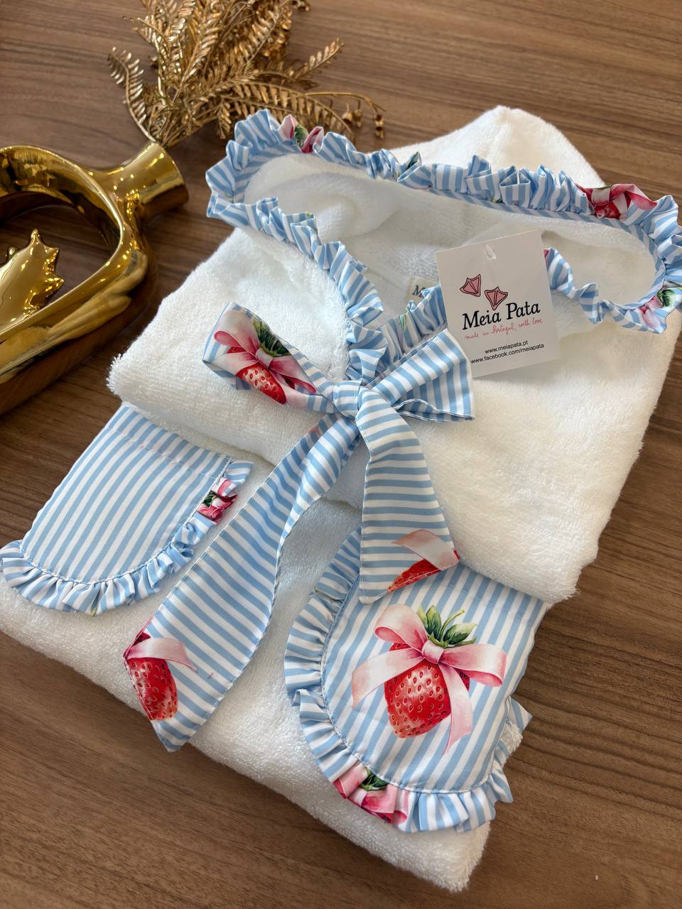 Poncho MARE FRAGOLINE MEIA PATA