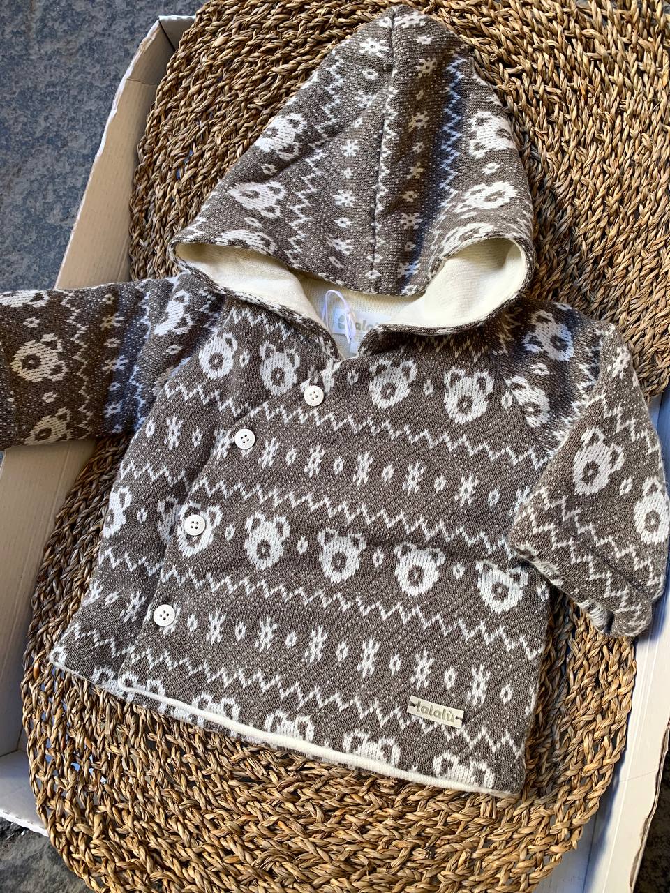 Giubbino in maglia KIWI LALALÙ