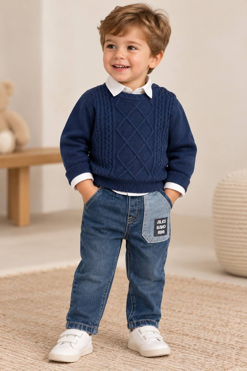 COORDINATO PETIT PRINCIPE DANIELE ALESSANDRINI NEVER TOO