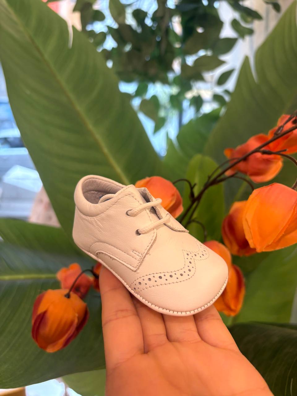 Mocassino Con LACCI BIANCO INDICE