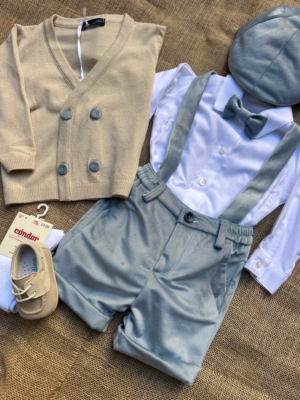 Coordinato IVORY E CIELO EMANUEL PRIS