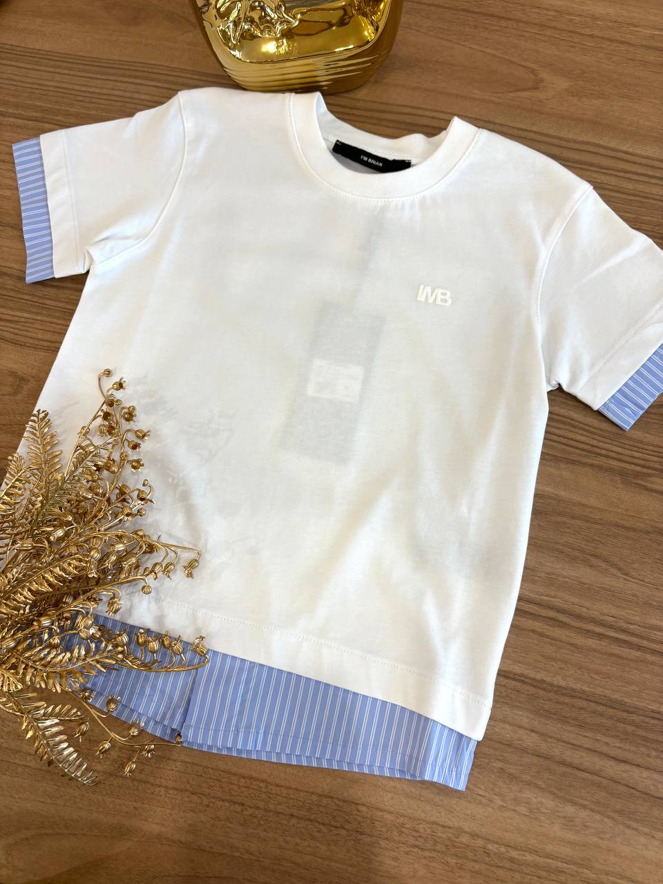 T-shirt OVERSIZE BIANCA I'M BRIAN