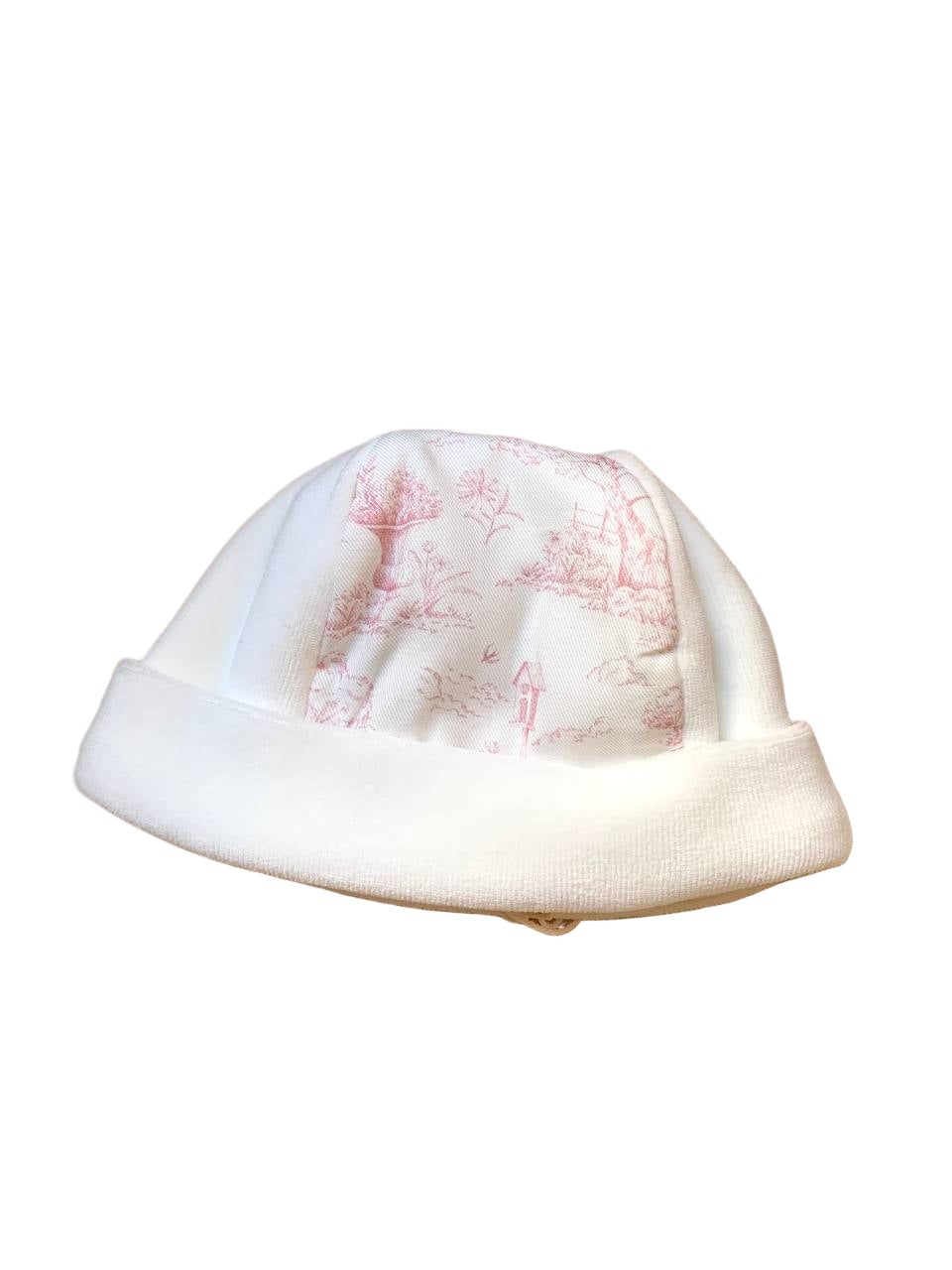 Cappellino ciniglia BIANCO BABY GI