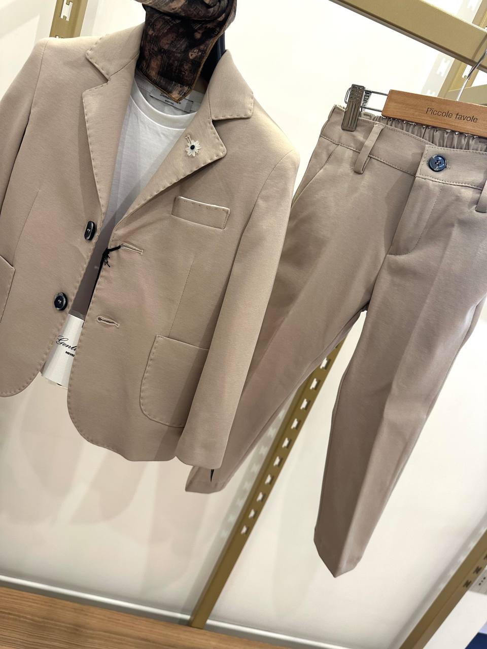 COMPLETO BEIGE GENTLEMAN