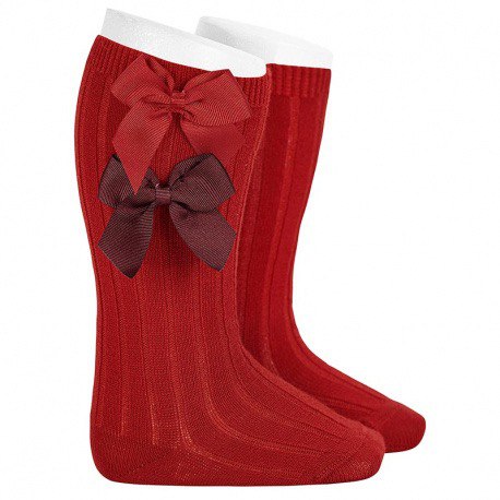 Calzini condor ROSSO DOPPIO FIOCCO