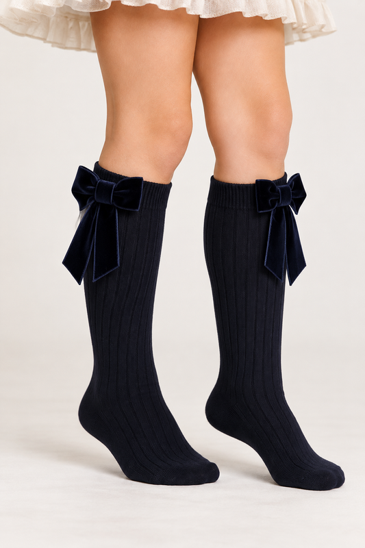 PARIGINE CONDOR BLU NOTTE CON FIOCCO LATERALE