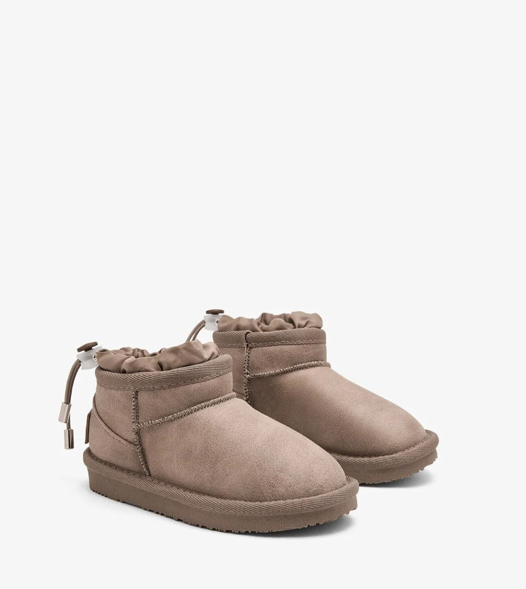 STIVALETTO IN CAMOSCIO TORTORA OSITO