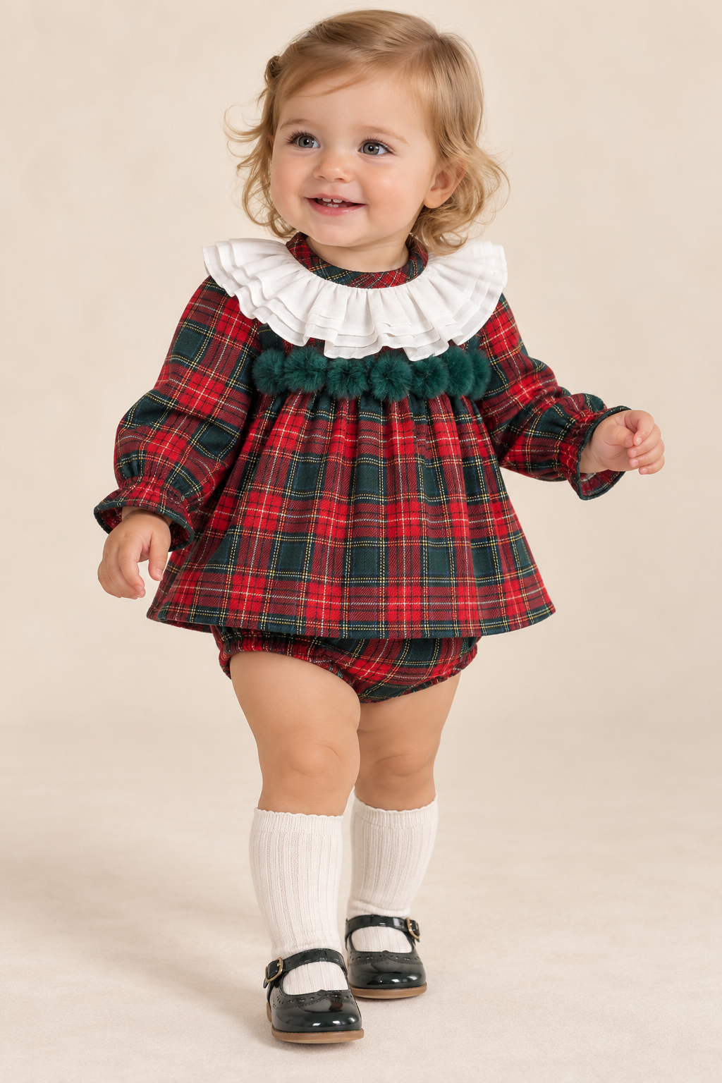 PAGLIACCETTO TARTAN PON PON CALAMARO
