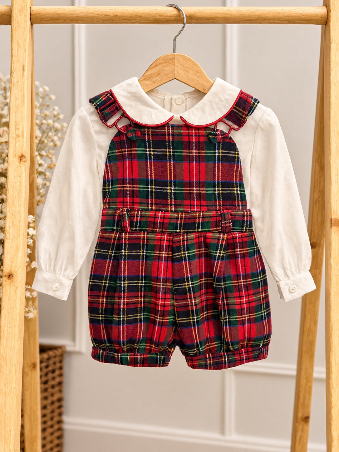 SALOPETTE TARTAN IL CORREDINO
