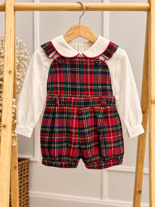 SALOPETTE TARTAN IL CORREDINO