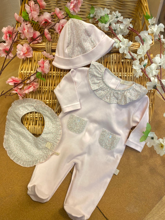 Coordinato fiori baby gi