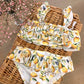 COSTUME DUE PEZZI LIMONI