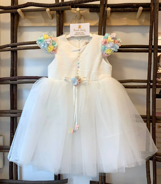 ABITO BIANCO DAMINA PRIMAVERA