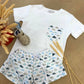 COMPLETO T-SHIRT E COSTUME NUVOLETTE