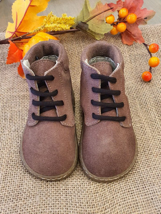 STIVALETTO IN CAMOSCIO TERRA PANYNO