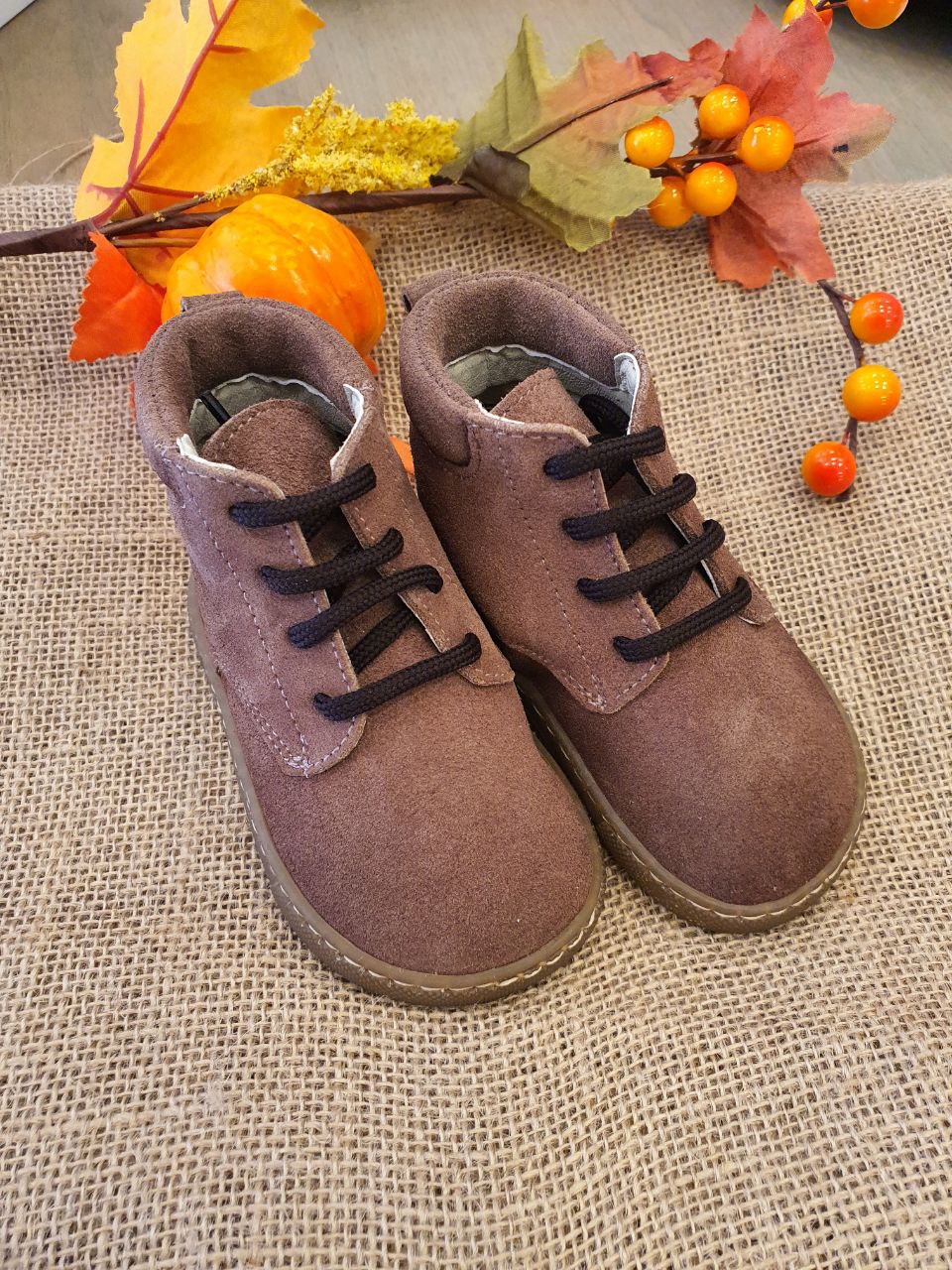 STIVALETTO IN CAMOSCIO TERRA PANYNO