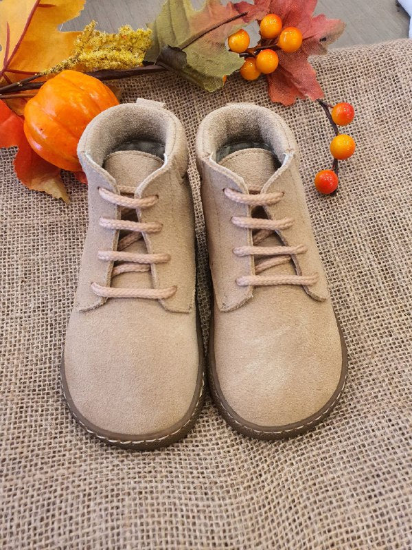 STIVALETTO IN CAMOSCIO BEIGE PANYNO