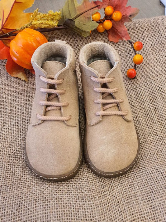 STIVALETTO IN CAMOSCIO BEIGE PANYNO