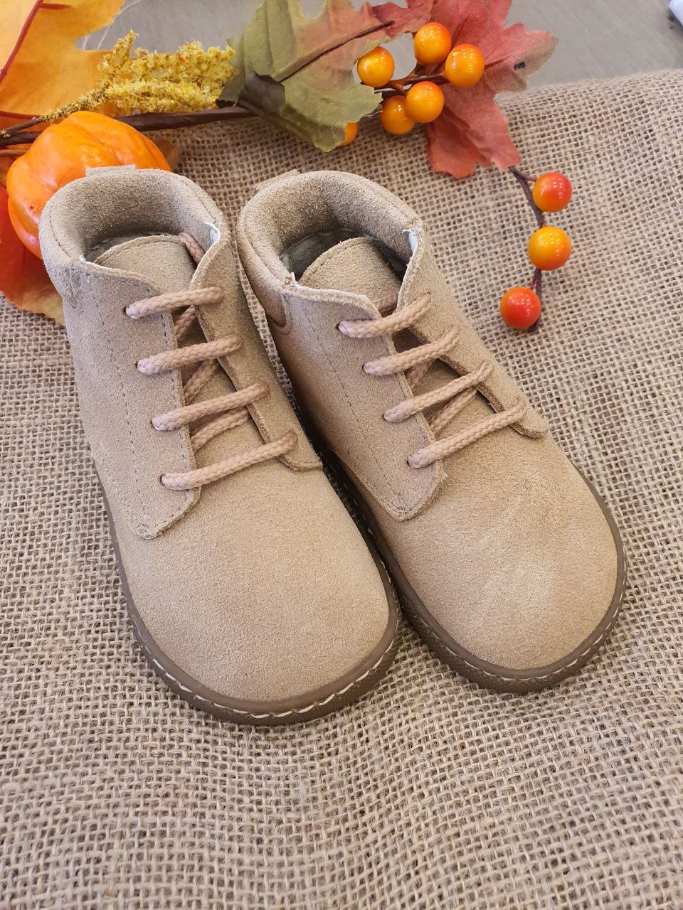 STIVALETTO IN CAMOSCIO BEIGE PANYNO