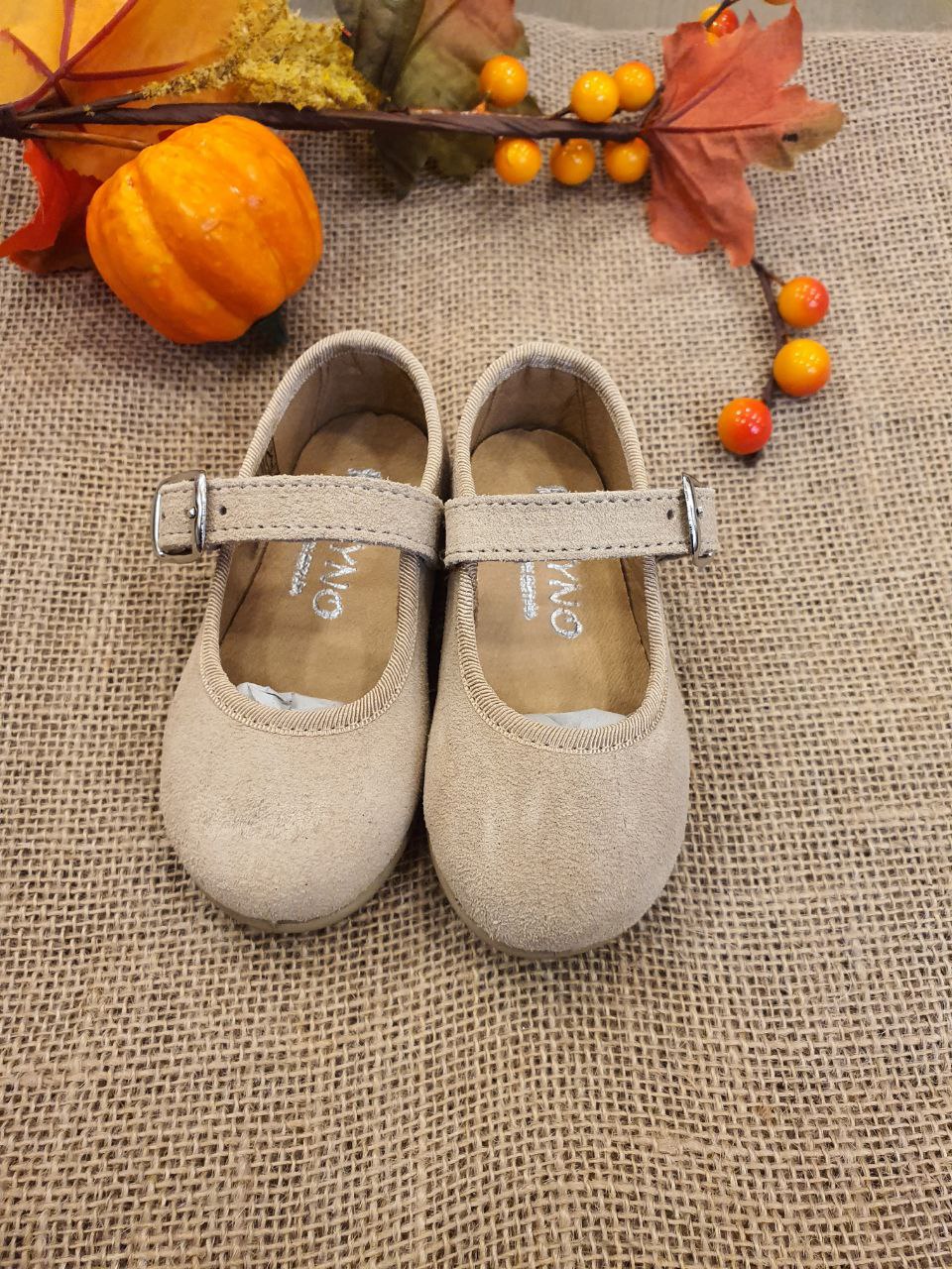 BAMBOLINA IN CAMOSCIO BEIGE PANYNO