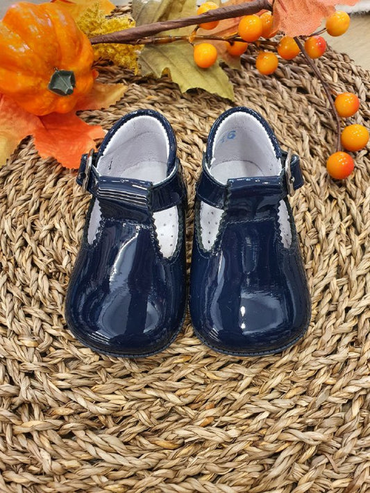 SCARPINA BLU LUCIDA PANYNO