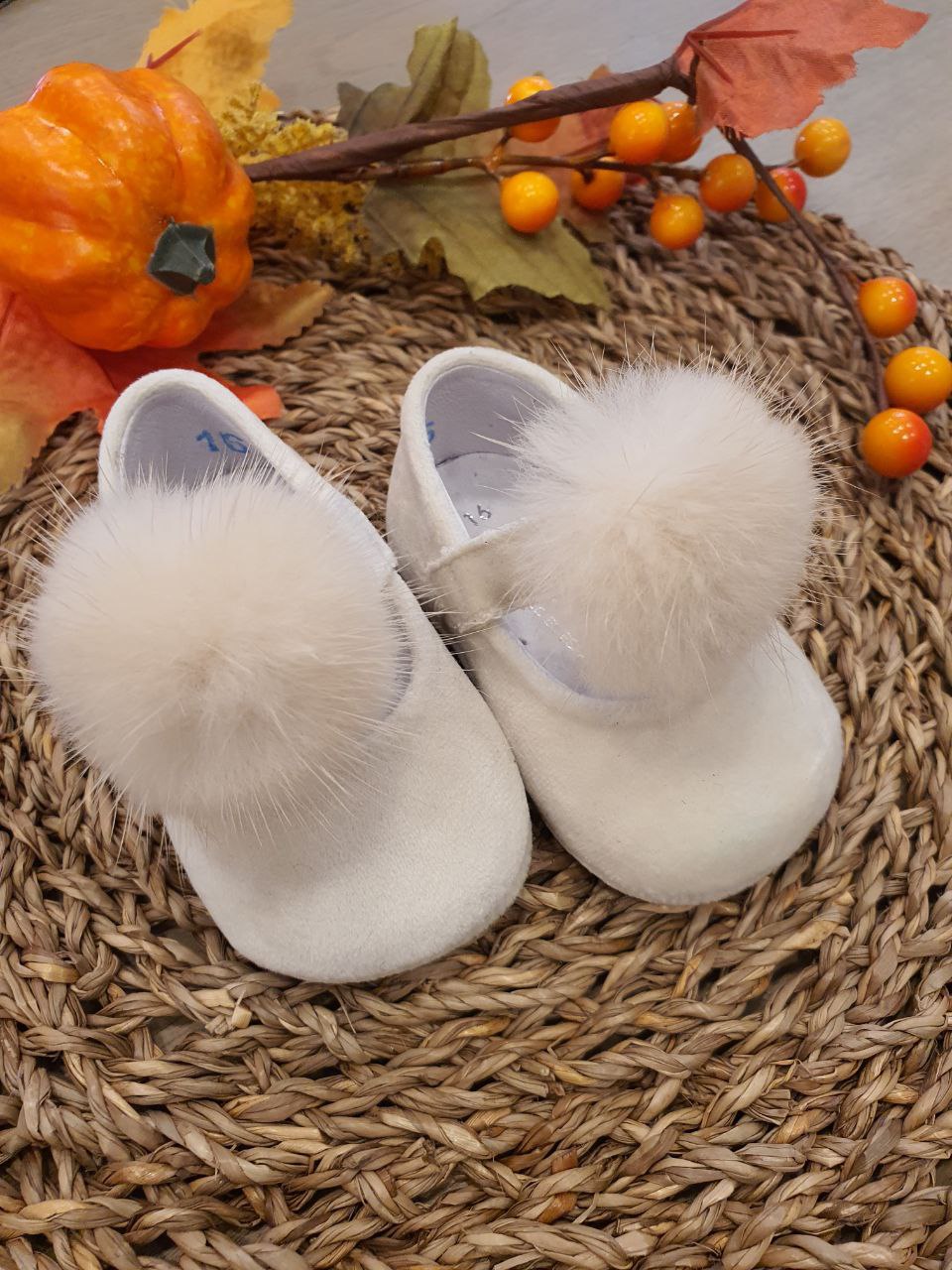 BAMBOLINA IN CAMOSCIO CON PON PON PANNA PANYNO