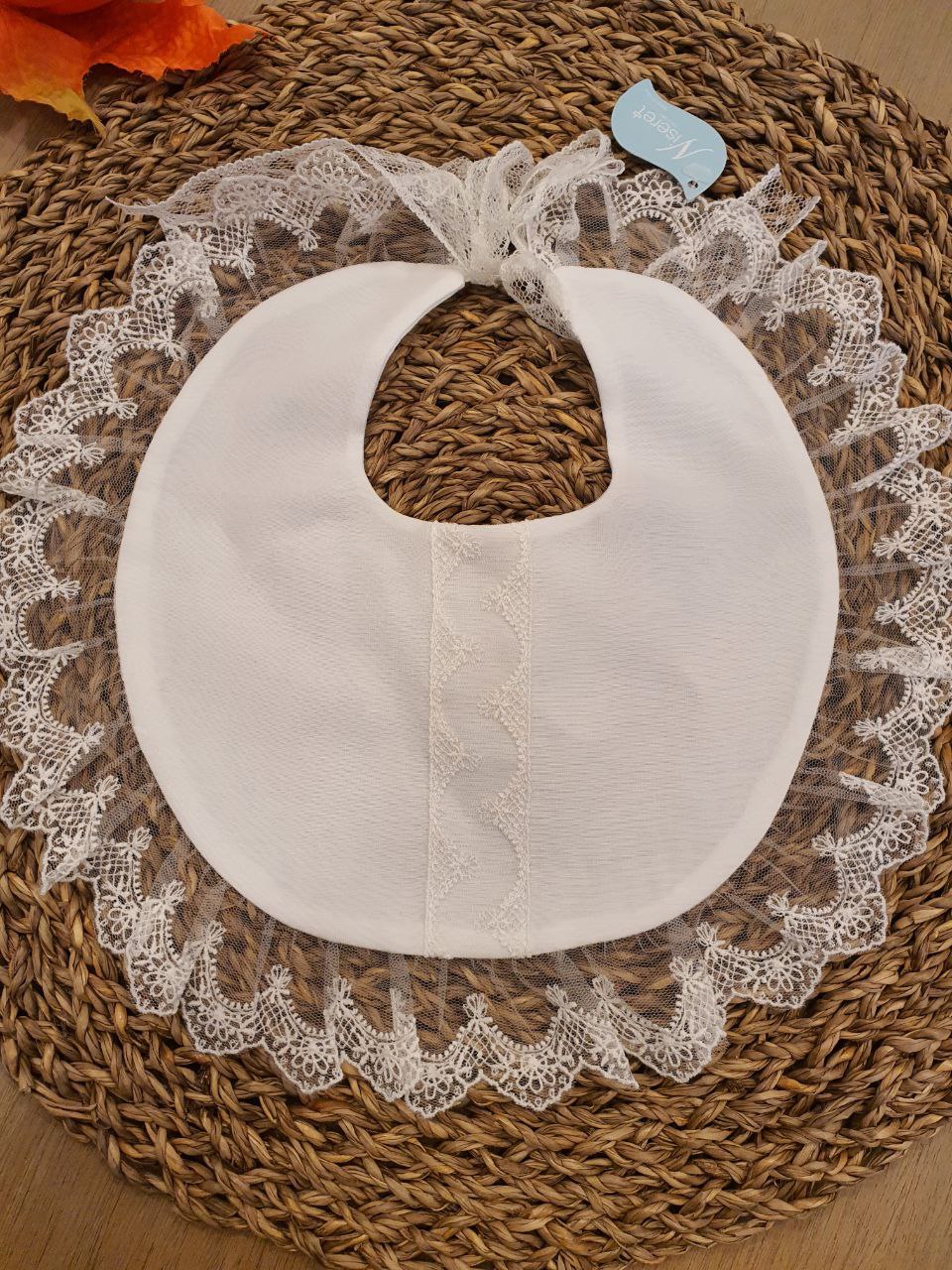 BAVETTA BATTESIMALE IN TULLE