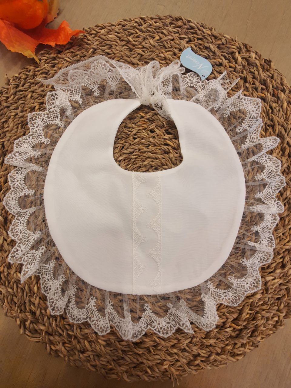 BAVETTA BATTESIMALE IN TULLE