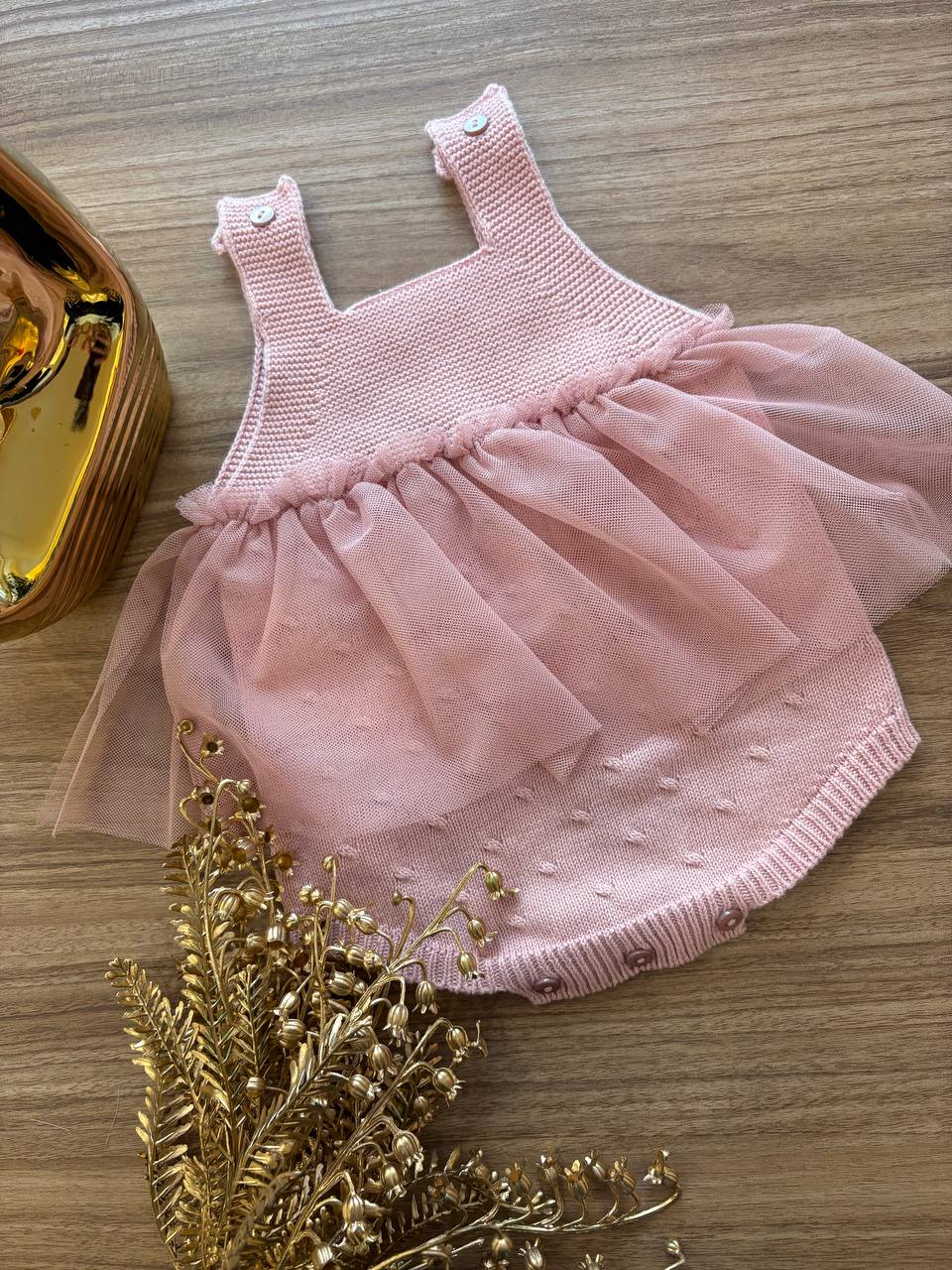 PAGLIACCETTO TULLE ROSA CONDOR
