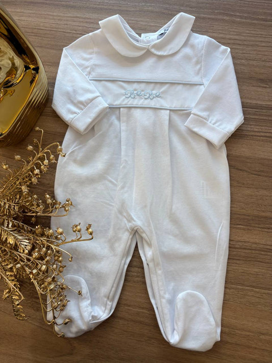 TUTINA BEBE CON RICAMO CELESTE