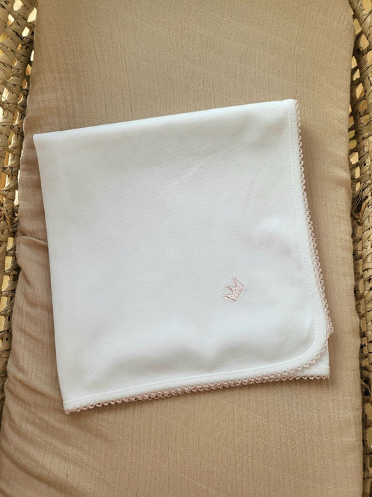 MUSSOLA CORONA BIANCA-ROSA BABY GI