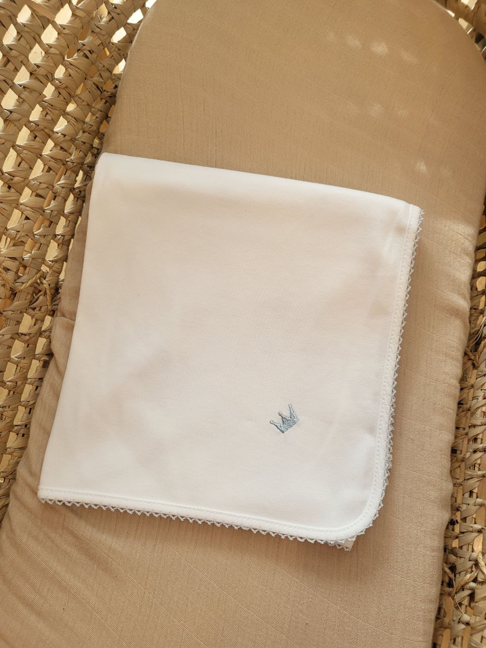 MUSSOLA CORONA BIANCA-AZZURRA BABY GI