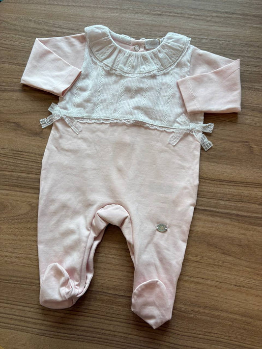TUTINA ROSA CON BAVERO IN PIZZO MARTINARANDA