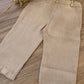 PANTALONE IN LINO MARRONCINO JO MILANO