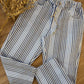 PANTALONE A RIGHE BLU BIANCO E CELESTE JO MILANO