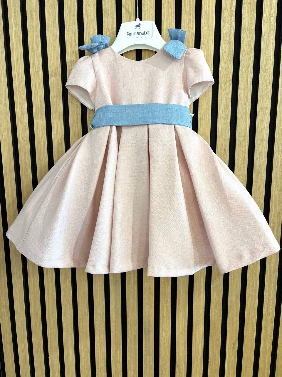 ABITO ROSA E AZZURRO AMBARABA'