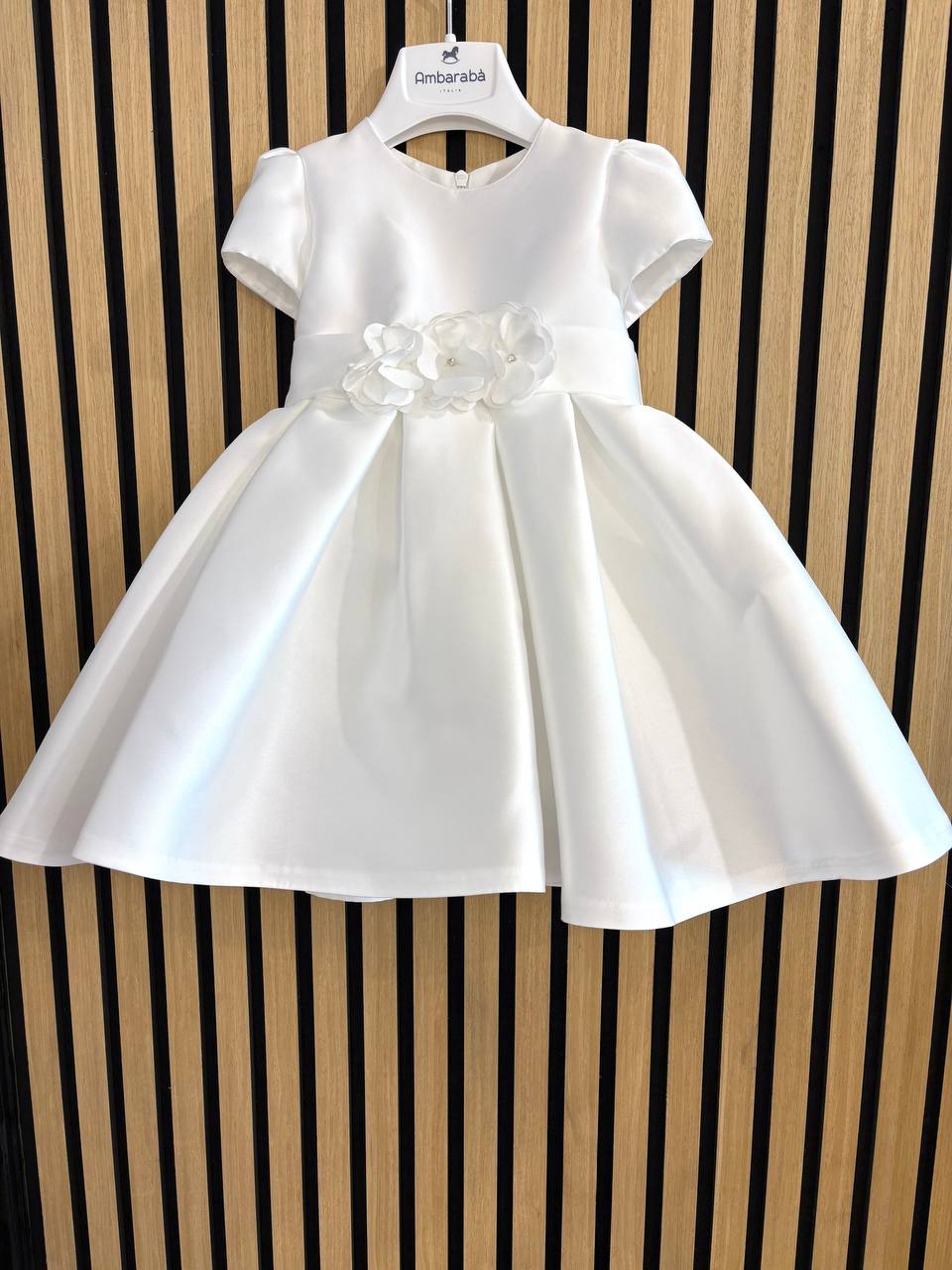 ABITO ELEGANTE CON FIORI AMBARABA'
