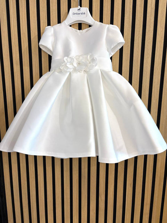 ABITO ELEGANTE CON FIORI AMBARABA'