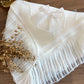 SCIALLE IN FILO BIANCO SARDON