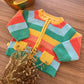 CARDIGAN IN FILO COLORATO BOBOLI