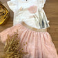 COMPLETO GONNA E TSHIRT TULIPANO BOBOLI