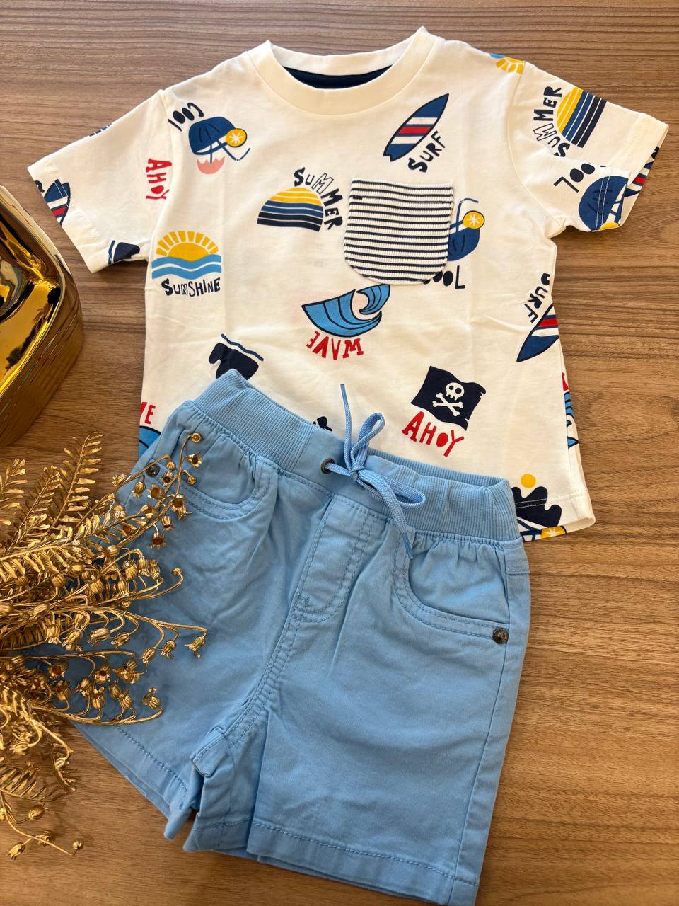 COMPLETO SUMMER CELESTE BOBOLI