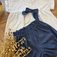 COMPLETTO A RIGHE BLU BARCELLINO