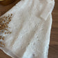 VESTITO BIANCO RICAMATO BARCELLINO