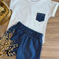 COMPLETO A RIGHE BLU BARCELLINO