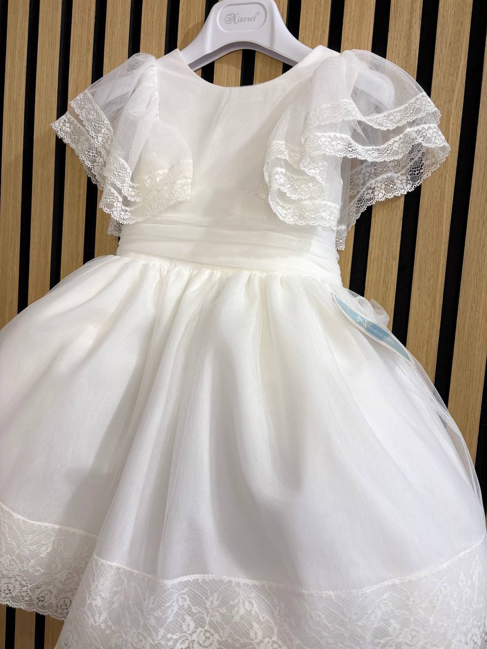 ABITO CERIMONIA BIANCO NISERET