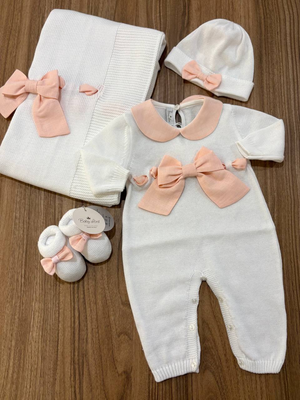 COORDINATO NASCITA FIOCCHI PESCA BABY LORD
