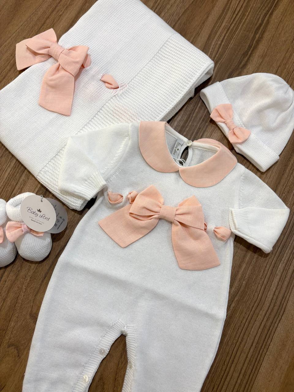 COORDINATO NASCITA FIOCCHI PESCA BABY LORD